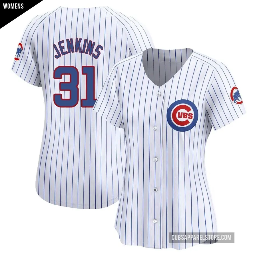 Women's Chicago Cubs ＃31 Fergie Jenkins Limited White Home Jersey